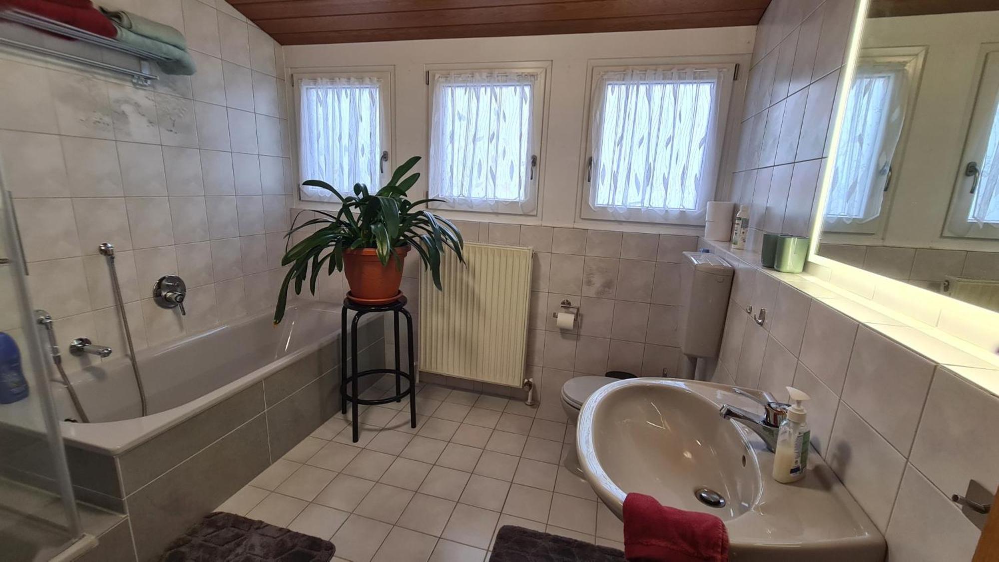 Gemuetliche 120 Qm Ferienwohnung Mit Balkon Adelsdorf Exterior foto